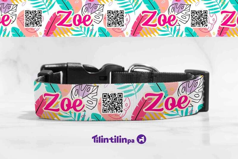 Collar Onda tropical