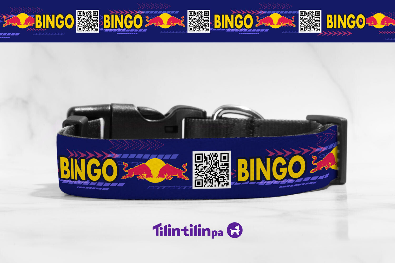 Collar Red bull