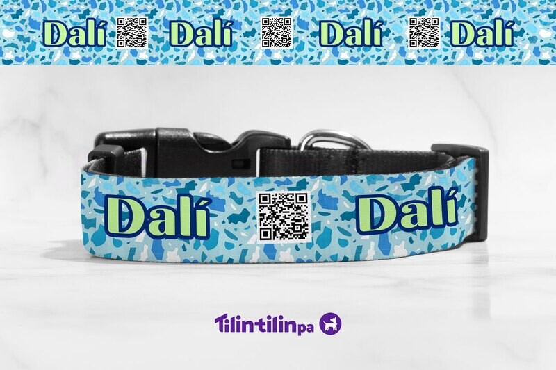 Collar blue tyles