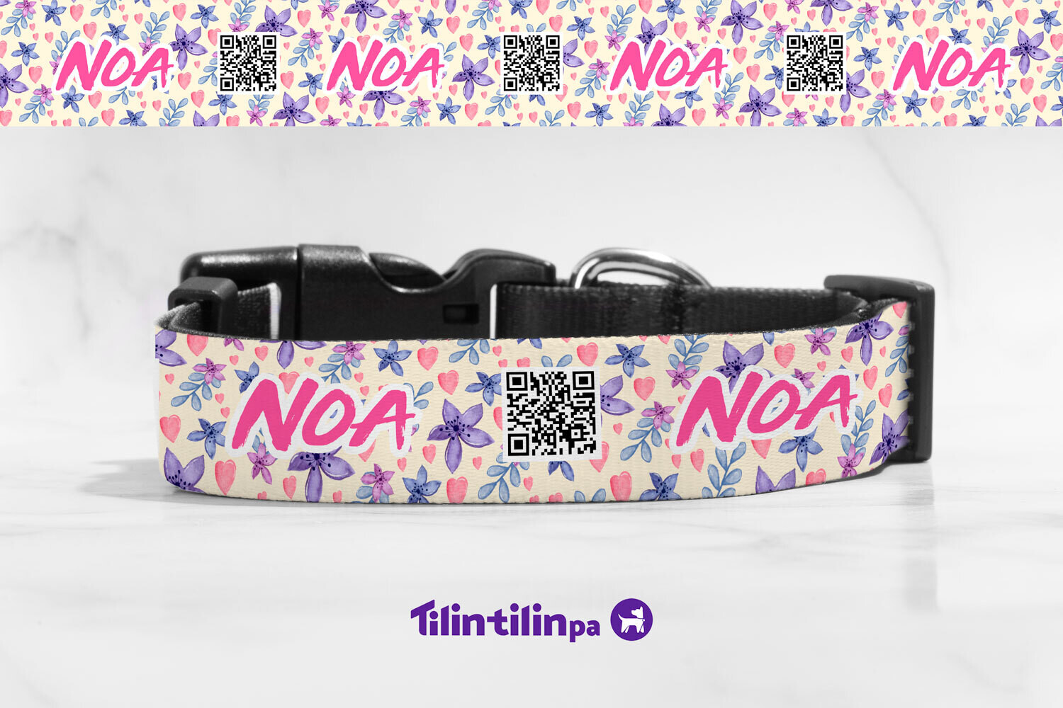Collar floral