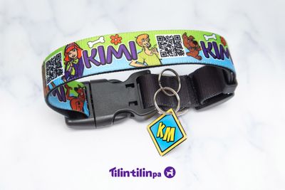 Collar Scooby doo retro