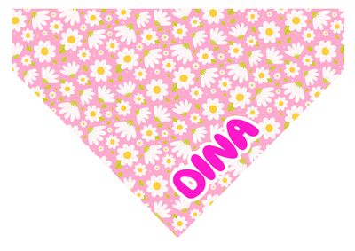 Bandana Daisy Pink