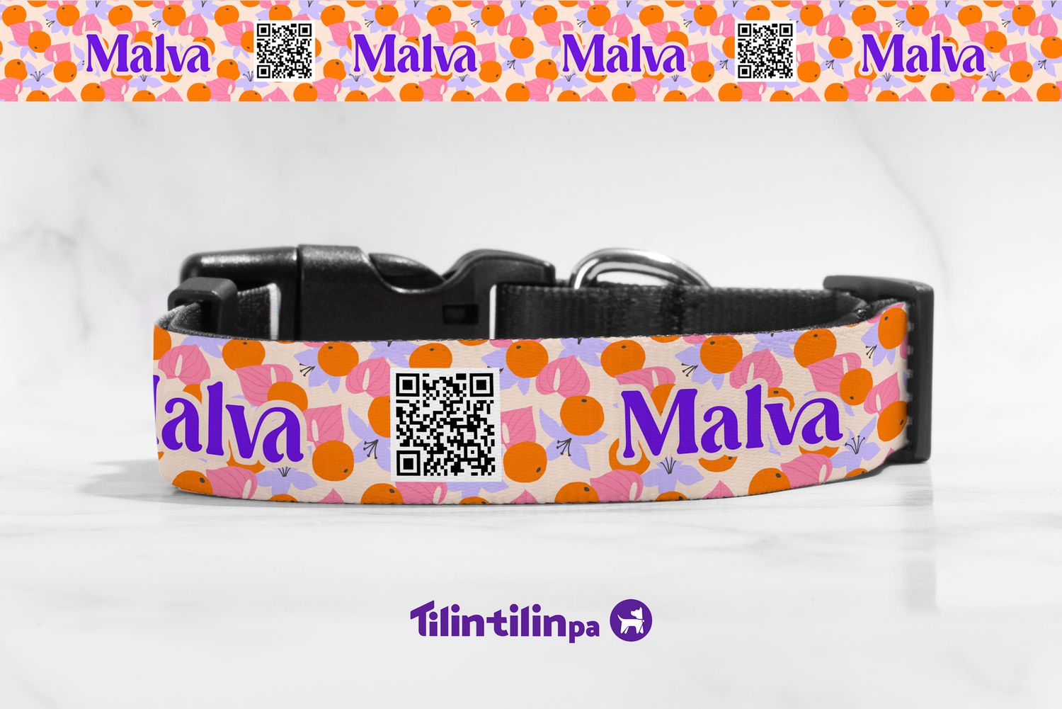 Collar Mandarina