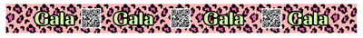 Collar pink-print