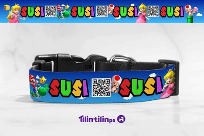 Collar Princess Peach- Super Mario