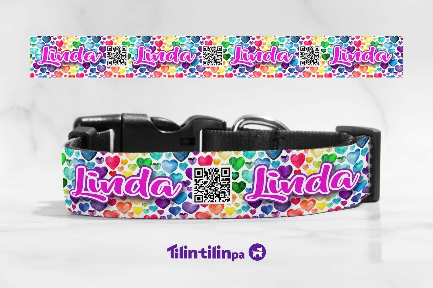 Collar Rainbow love