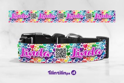 Collar Rainbow love