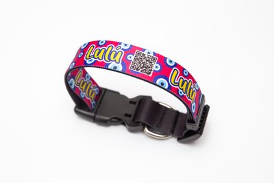 Collar Ojo turco rosa