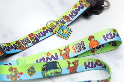 Collar Scooby doo retro
