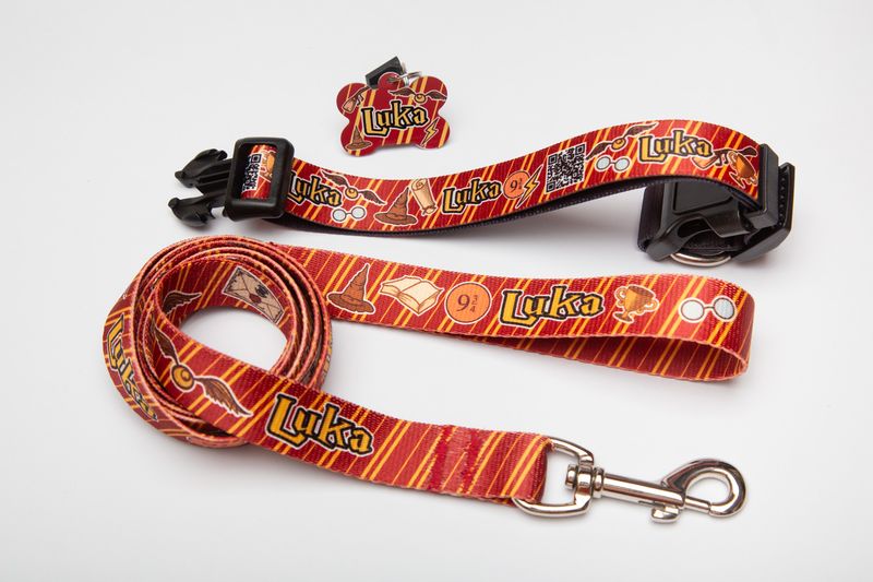 Collar Harry Potter Gryffindor red