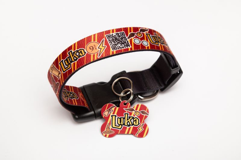 Collar Harry Potter Gryffindor red