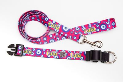 Collar Ojo turco rosa