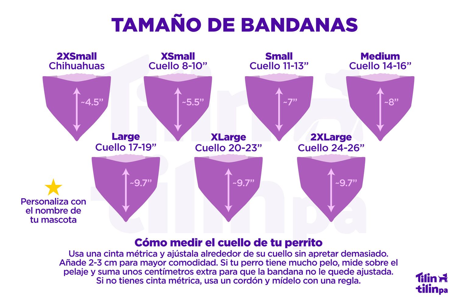 Bandana Personalizada