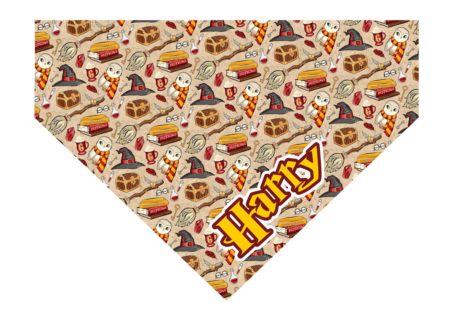 Bandana Harry Potter Gryffin