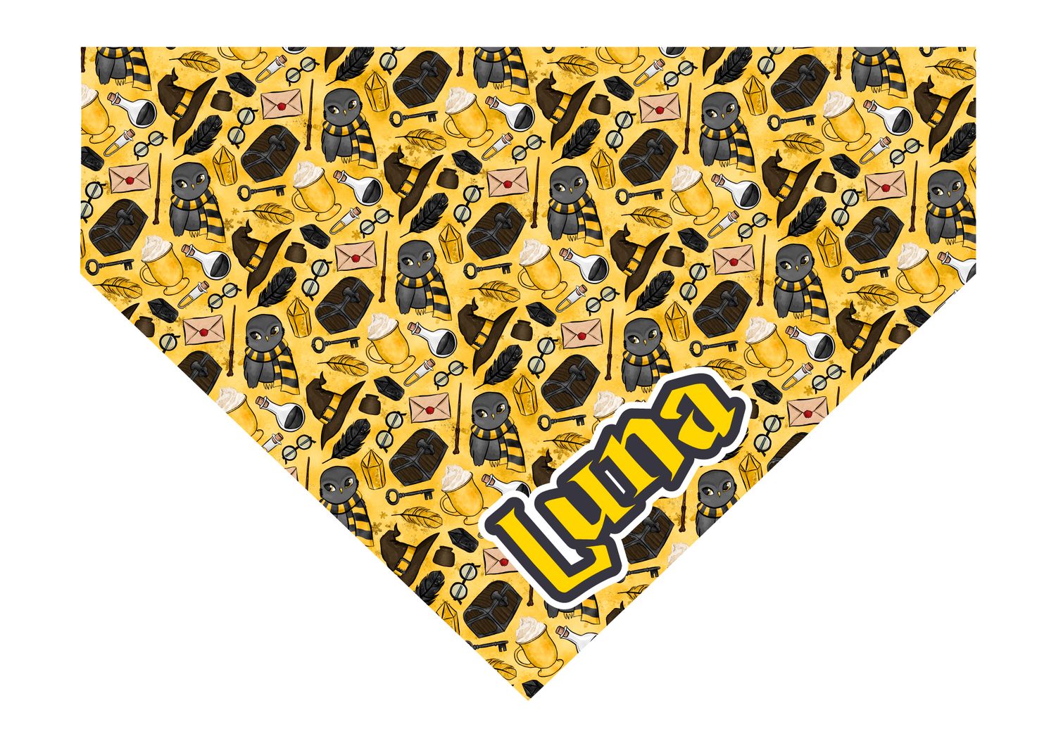 Bandana Harry Potter hufflepuff