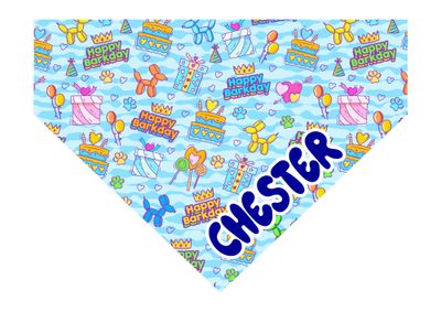 Bandana barkday boy