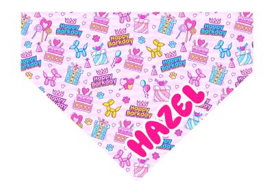 Bandana barkday girl Bandana barkday girl