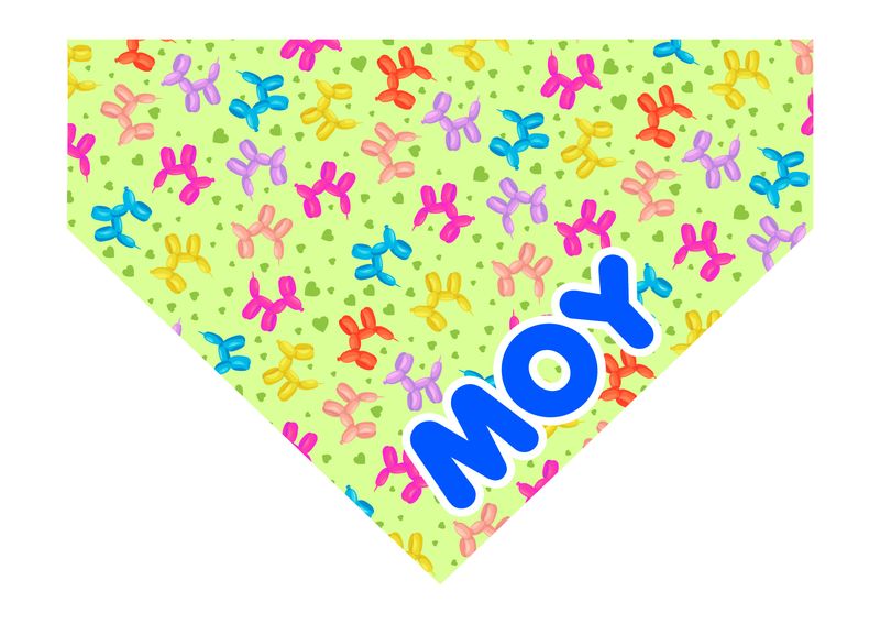 Bandana cumpleaños verde