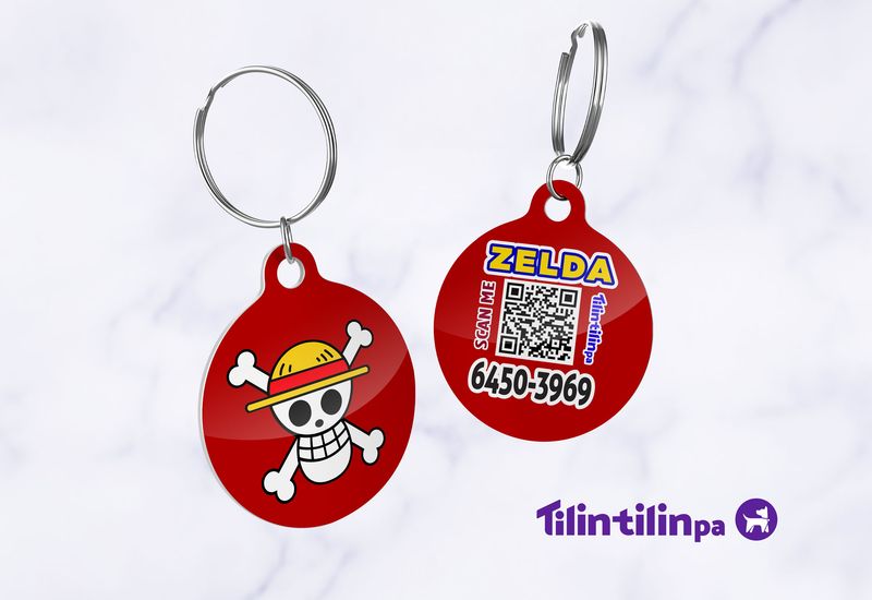 Collar One Piece pirata
