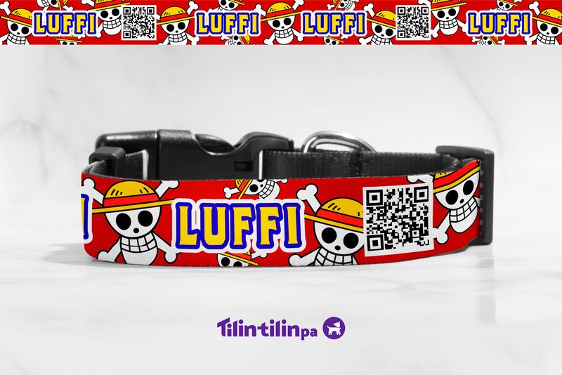 Collar One Piece pirata