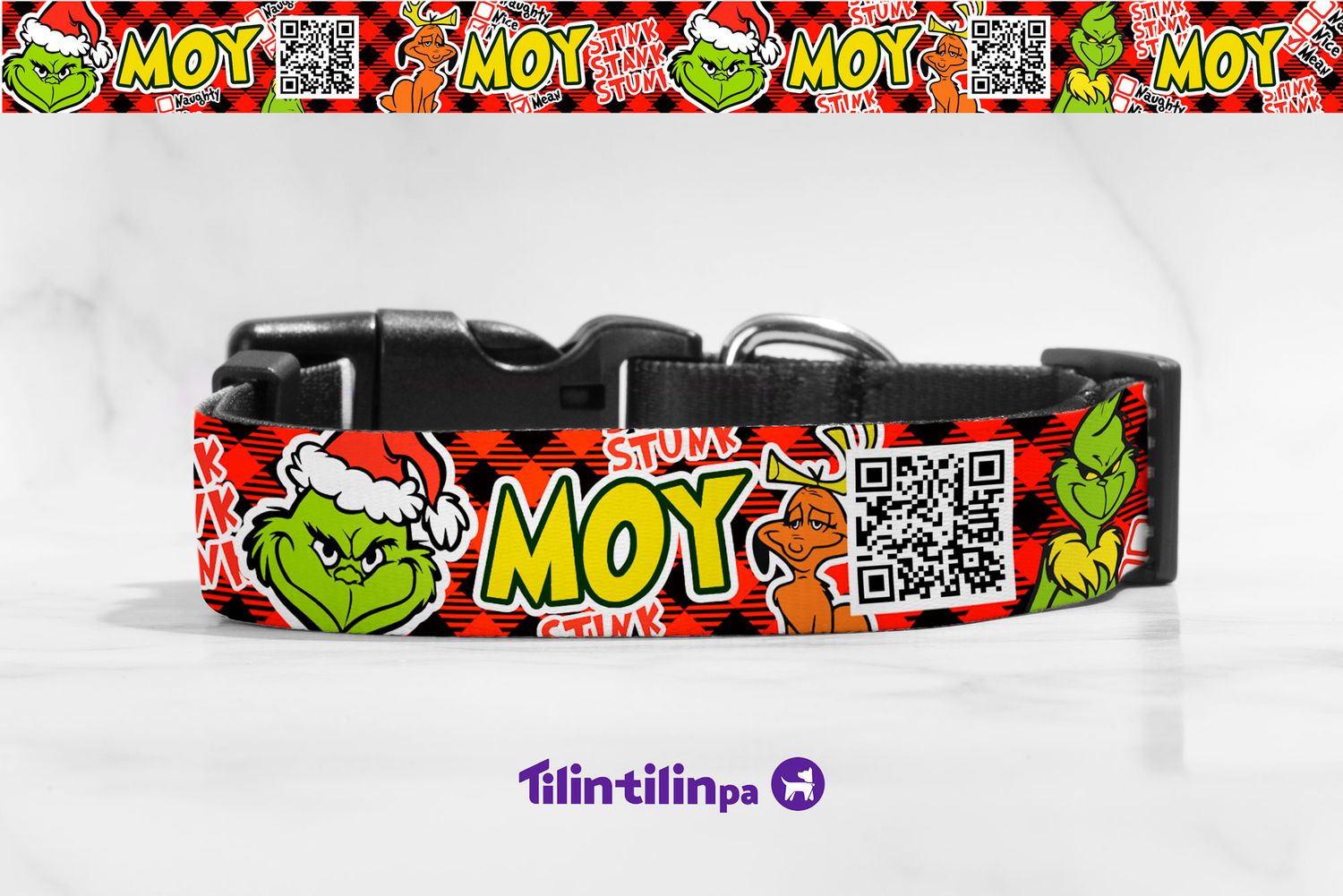 Collar Grinch Power Collar Grinch Power