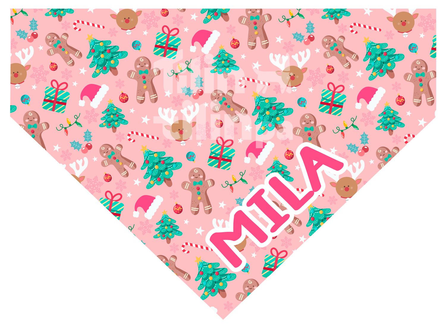 Bandana Rosita Navidad Bandana Rosita Navidad