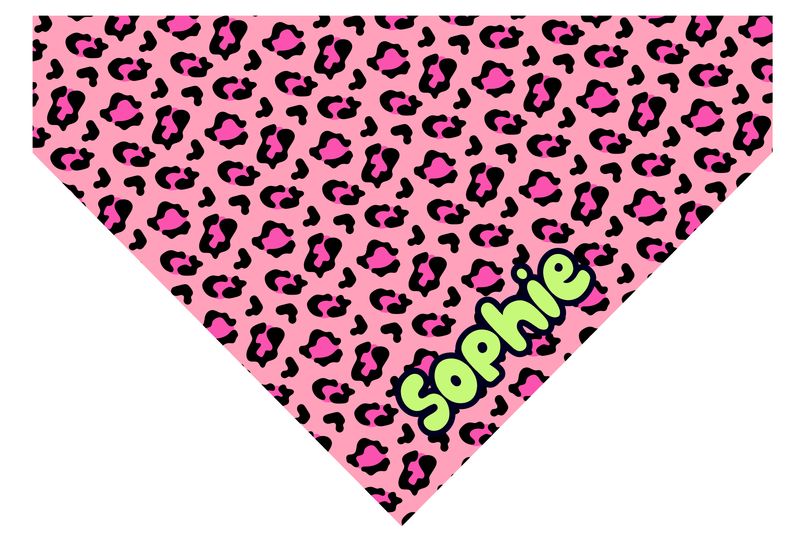 Bandana pink print Bandana pink print