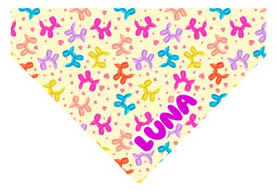 Bandana Globo fiesta niña