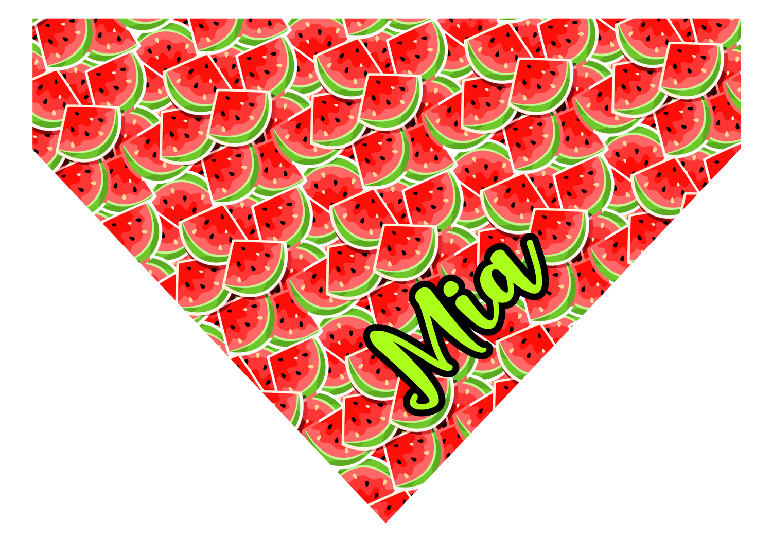 Bandana Watermelon Bandana Watermelon