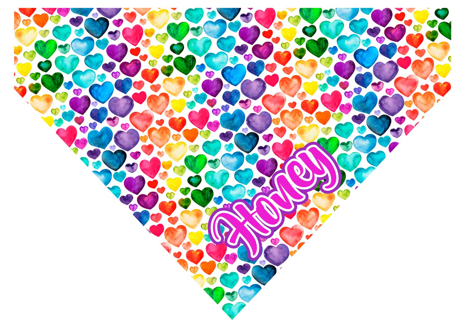 Bandana Rainbow Love Bandana Rainbow Love