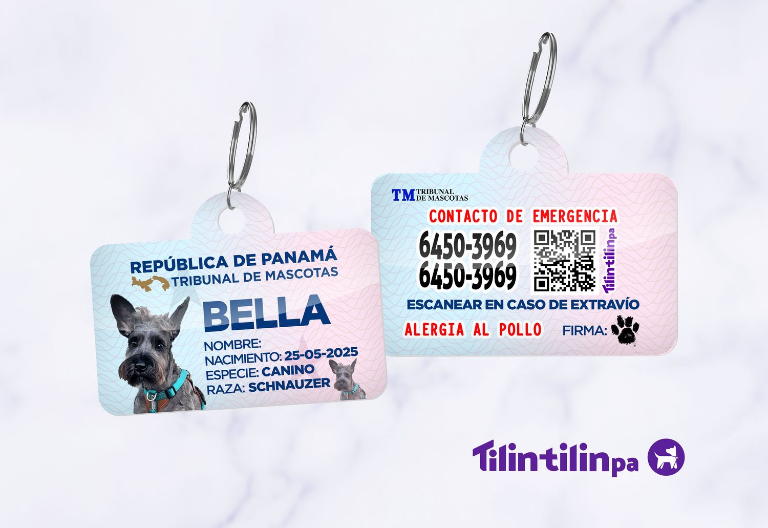 Cedula de mascota - Panamá
