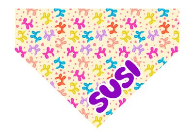 Bandana cumpleaños perritos