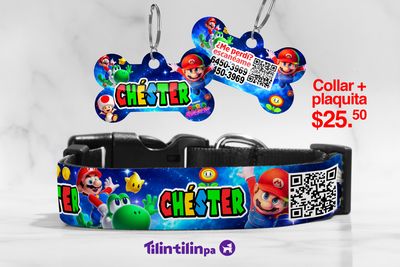 Collar Mario Bros-Super Mario Galaxy
