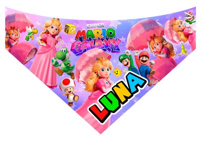 Bandana Super Mario - Peach Bandana Super Mario - Peach