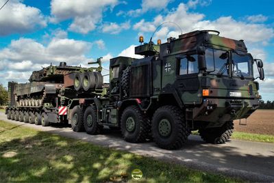 Maquette 1:35 Bundeswehr - Tracteur Rheinmetall UTF SLT 2 HX81 Avec Semi-remorque