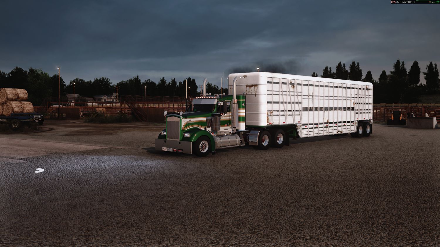 OLD CATTLE WILSON TRAILER (project) 2026  for ATS 1.57.x &amp;  1.58.x