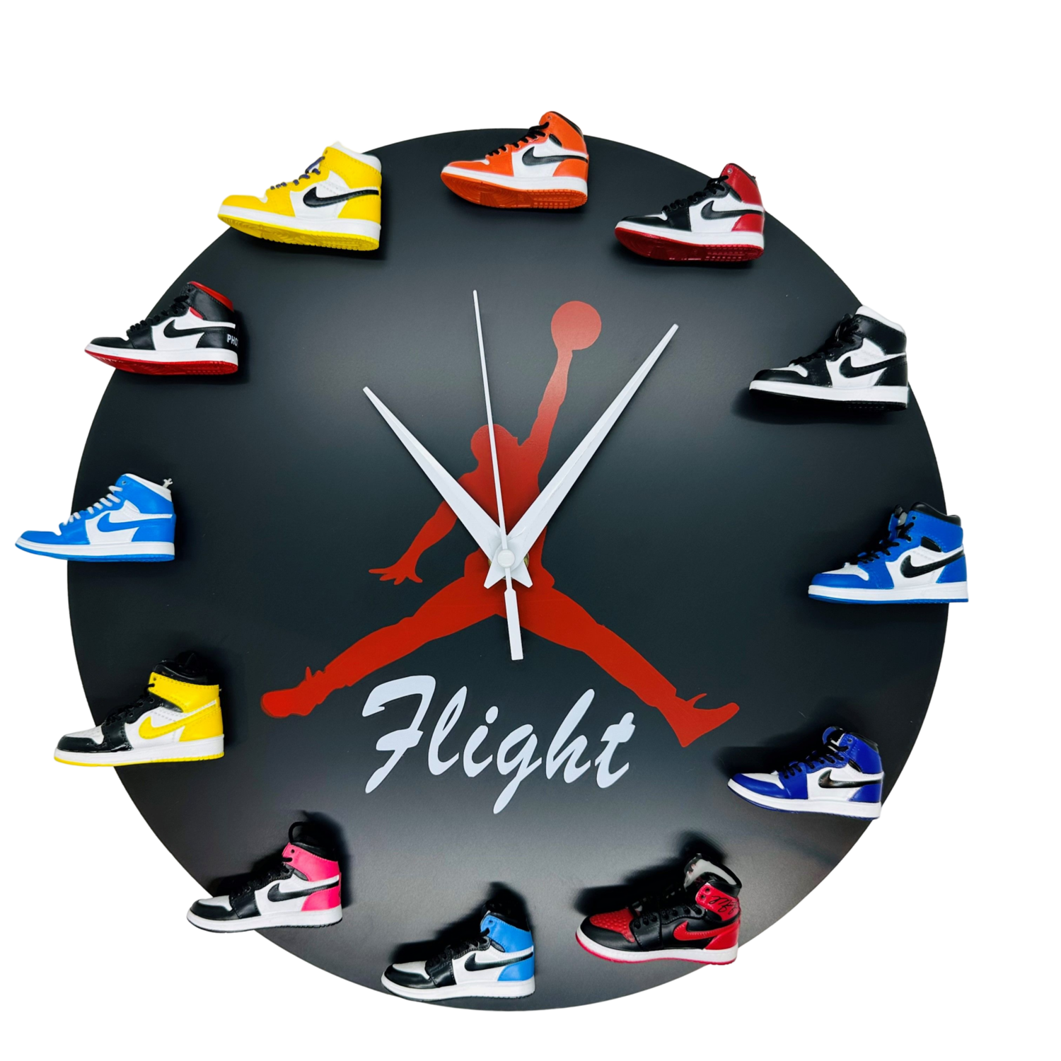 Air Jordan 1 3D mini sneaker wall clock