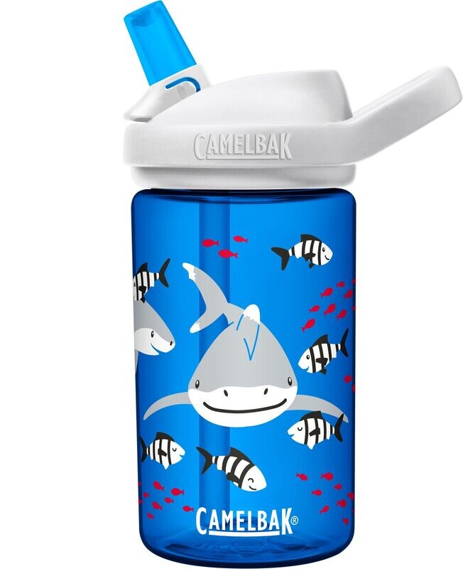 Camelbak Eddy+ Kids Water Bottle Friendly Sharks 400ML