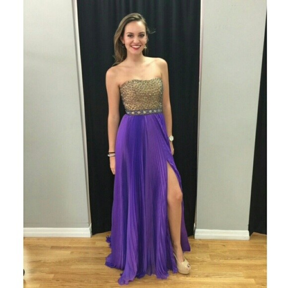 SHERRI HILL 00 PURPLE BEADED