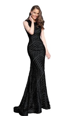 JOVANI BLACK 64807 SIZE 18