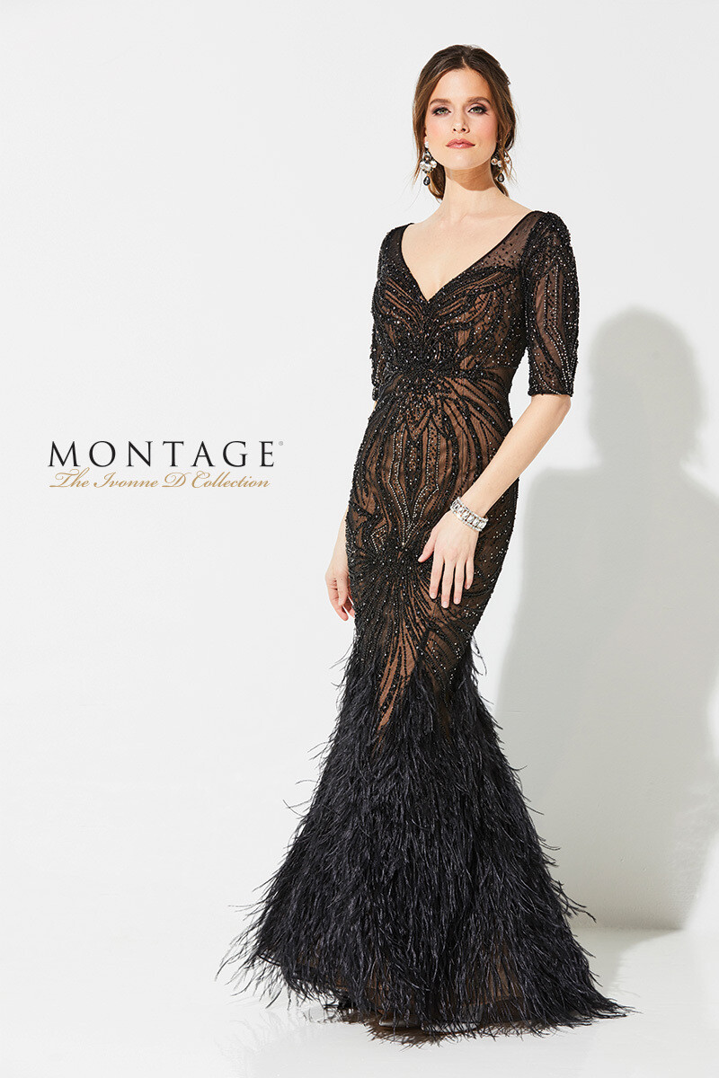 IVONNE D MON CHERI BLACK/NUDE 20
