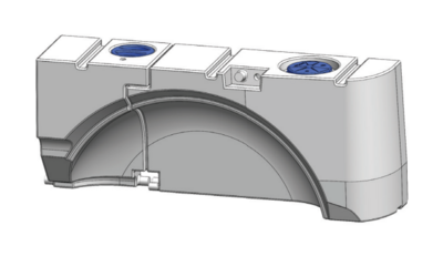 Set Serbatoio Acqua Potabile Volkswagen T6/T5 (93lt)