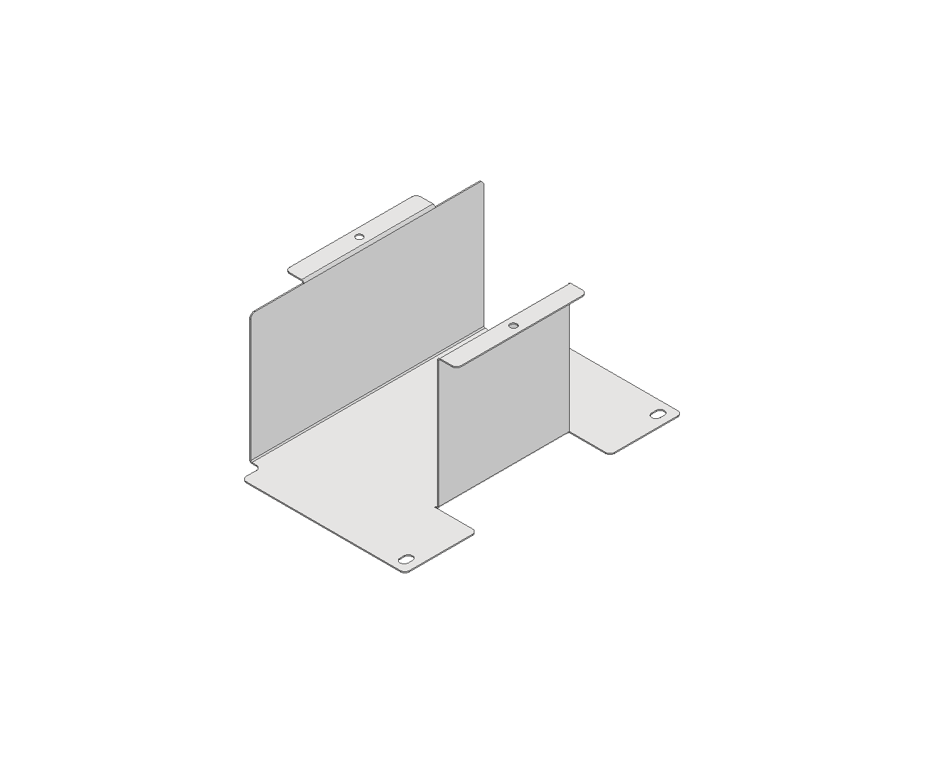Staffa di supporto per tubo in ABS Notifier FAA-TPTD25R