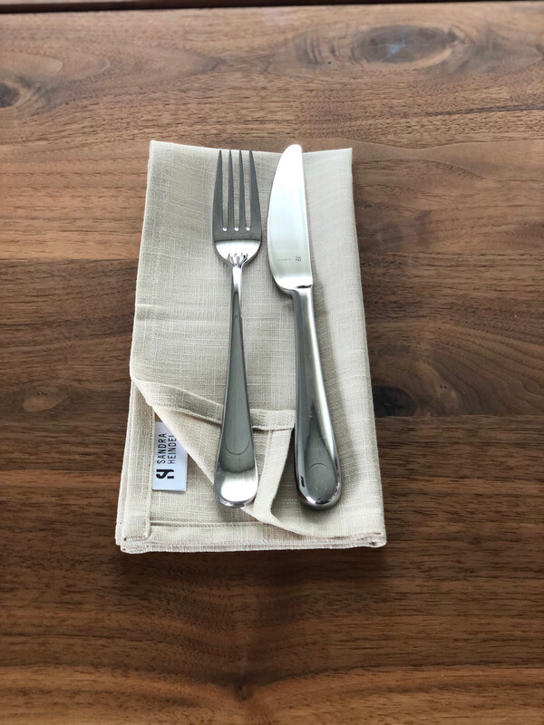 Leinenservietten Beige (Set 4 Stk.) Leinenservietten Beige (Set 4 Stk.)