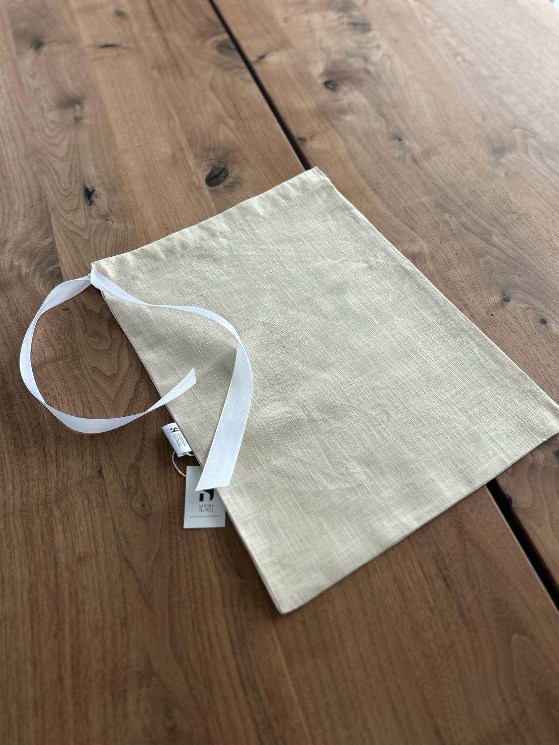 Brotbeutel aus Leinen