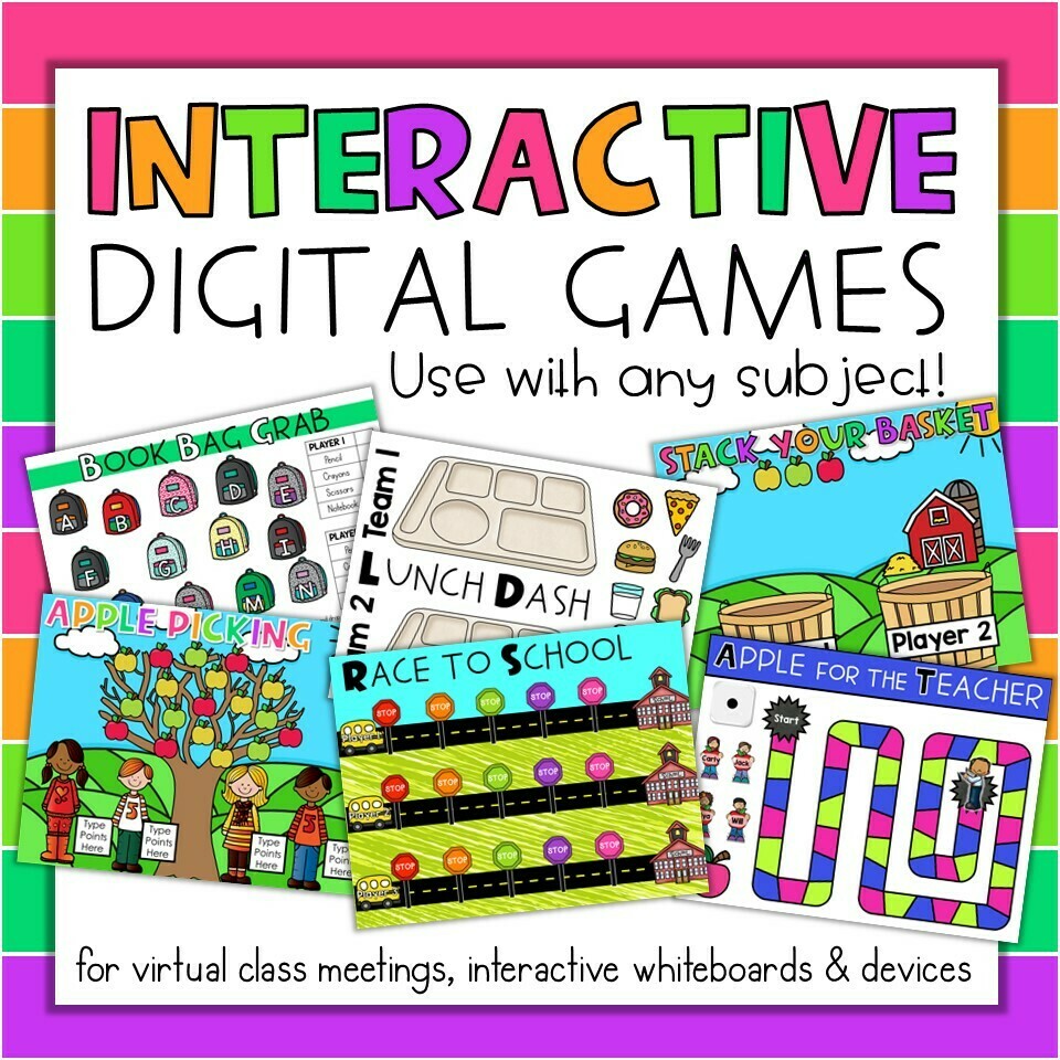 Interactive Digital Classroom Games