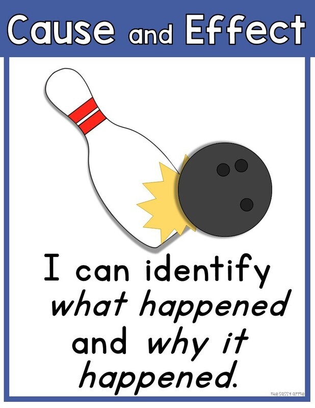 Cause and Effect Activities Graphic Organizers and Worksheets