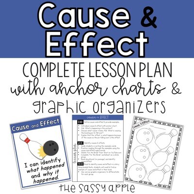 Cause and Effect Activities: Graphic Organizers, Reference Posters, Lesson Plan