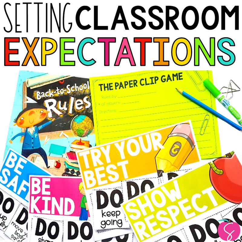 Back to School: Lesson Plans and Activities for Teaching Rules and Expectations