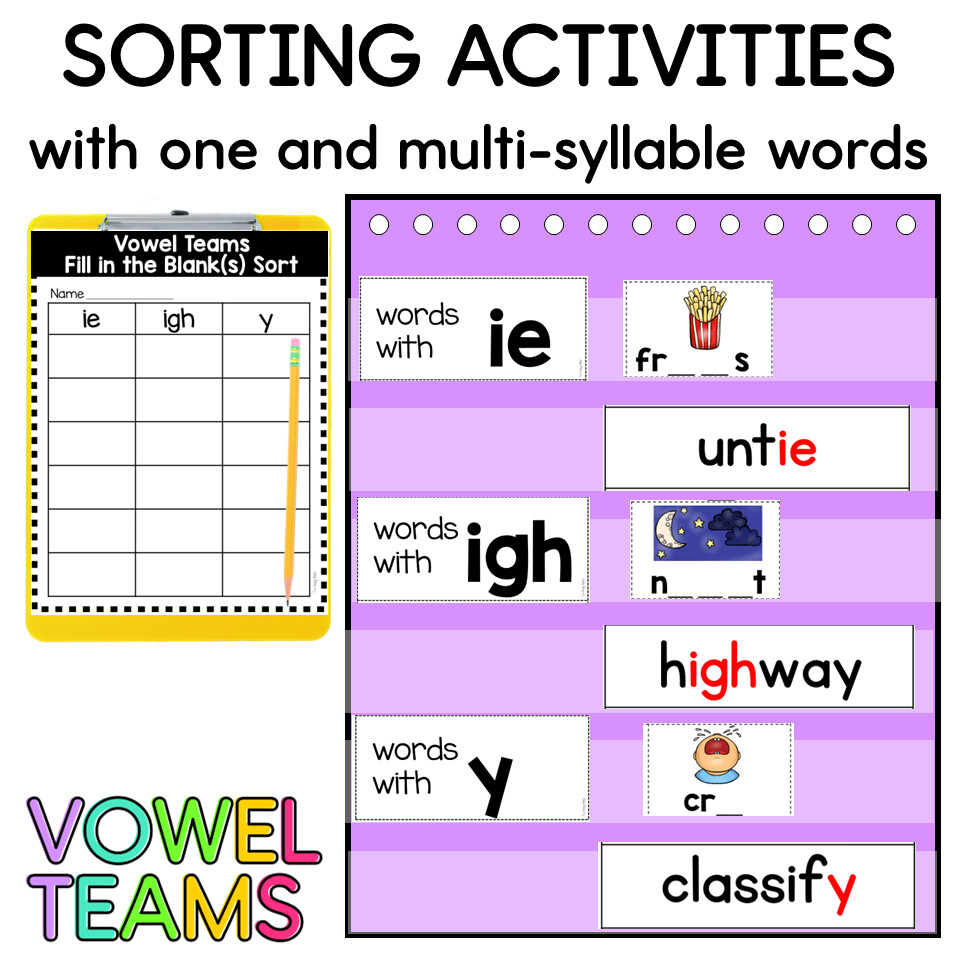 long-i-vowel-teams-ie-igh-y-worksheets-activities-reading-passages-word-work for Free Printable Long I Ie Igh Worksheets Long I Vowel Teams IE, IGH, Y Worksheets Activities Reading Passages Word Work for Free Printable Long I Ie Igh Worksheets